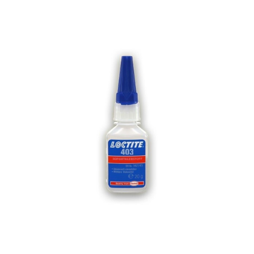 LOCTITE® 403 20g, clear - instant adhesive is a medium viscosity product with low odor