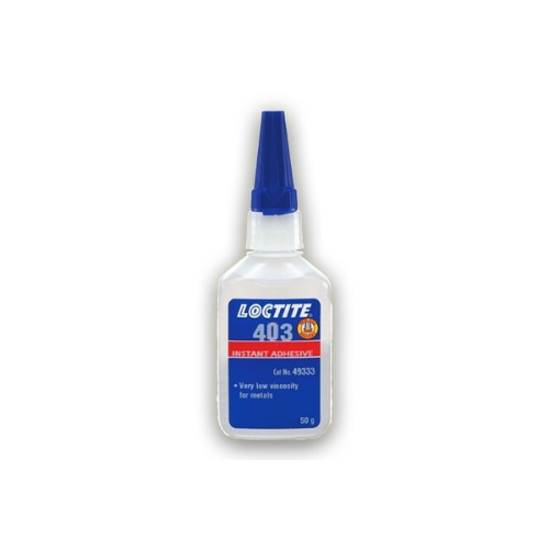 LOCTITE® 403 50g, clear - instant adhesive is a medium viscosity product with low odor