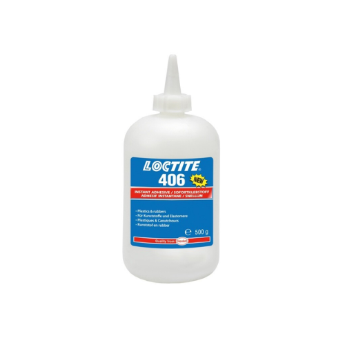 LOCTITE® 406 500g, clear - low viscosity, fast curing instant adhesive