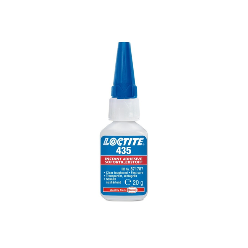 LOCTITE® 435 20g, colorless - toughened, ethyl-based instant adhesive